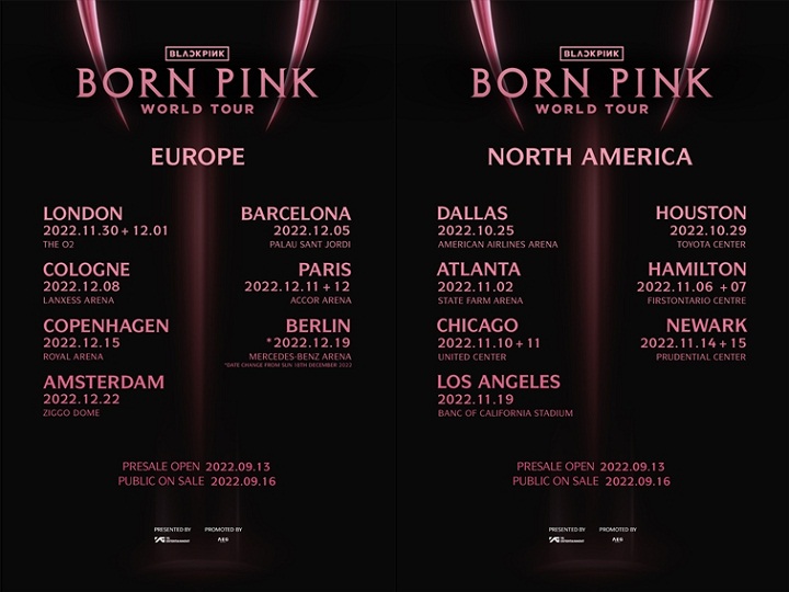 BLACKPINK Bagikan Detail Tur Dunia \'BORN PINK\', Jadwal di Benua Ini Alami Perubahan