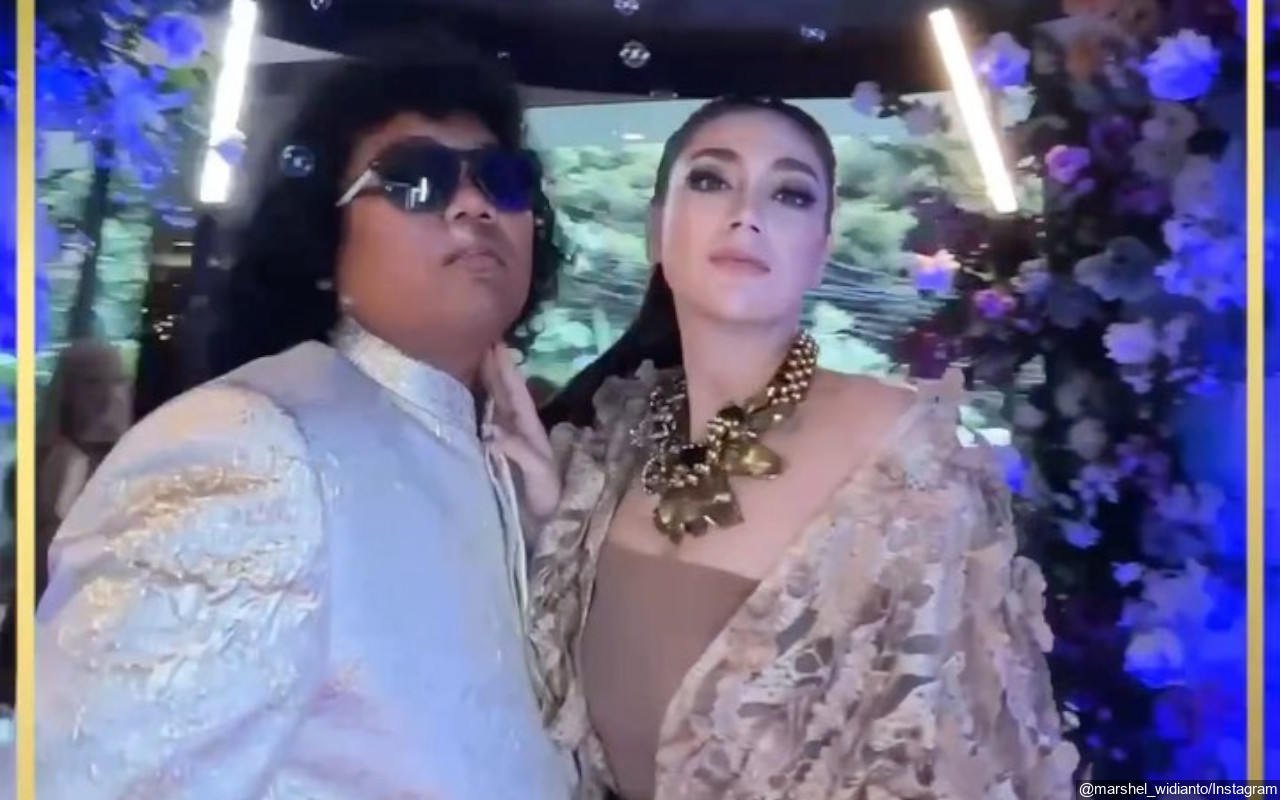 Celine Evangelista dan Marshel Widianto Bongkar Kehebohan Pas Foto Background Biru, Kegocek?