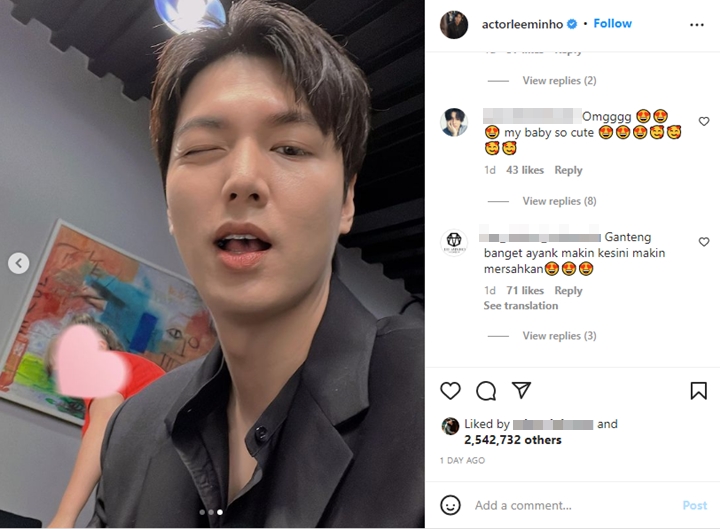 Lee Min Ho Unggah Foto Mangap, Auto Dibilang Meresahkan