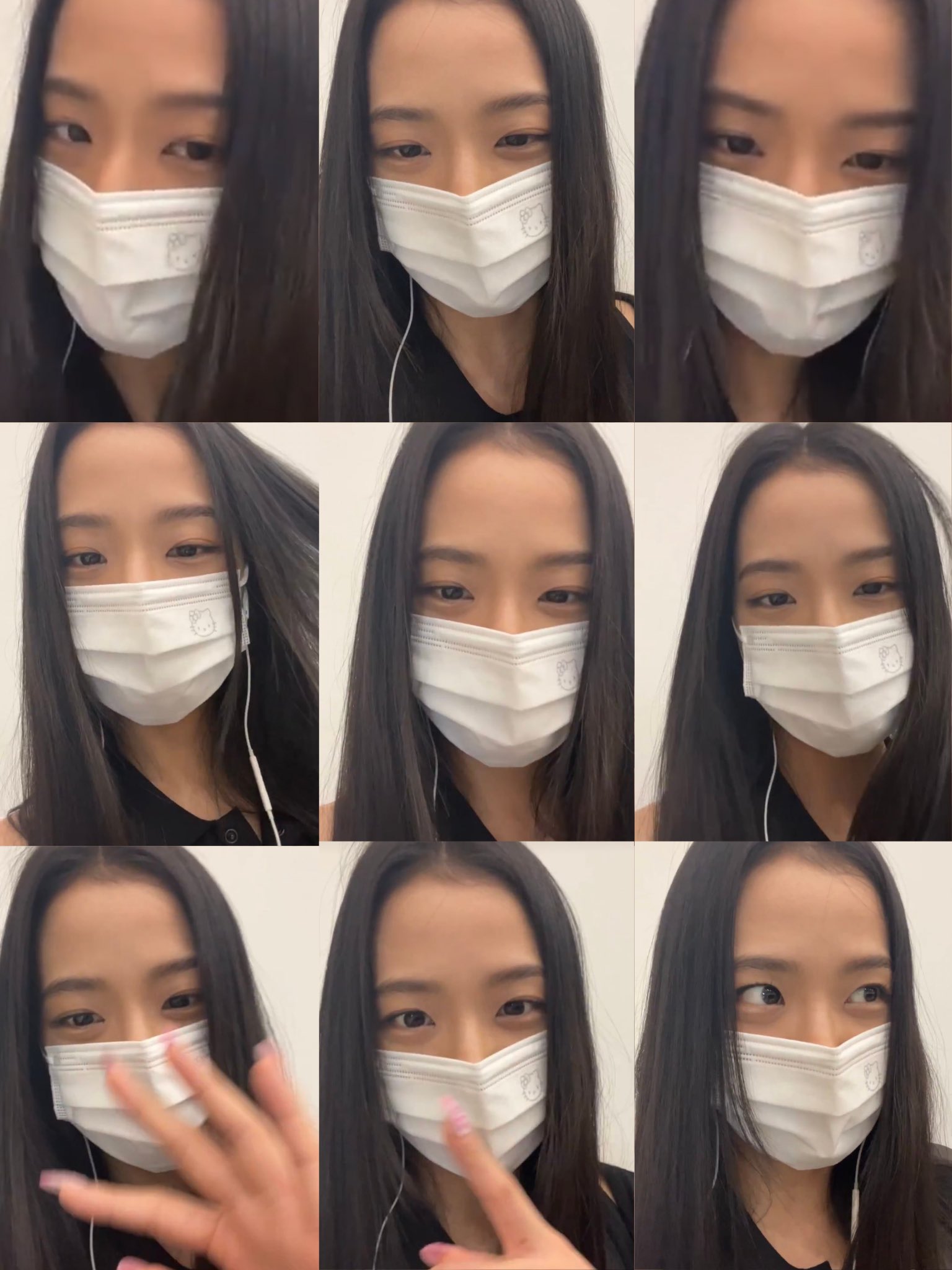 Jisoo BLACKPINK live di Weverse