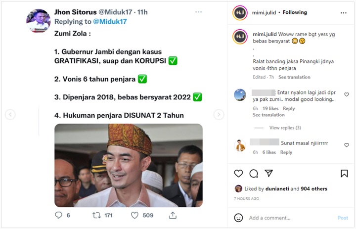 Zumi Zola Bebas Bersyarat Usai Sempat Divonis 6 Tahun Penjara, Mantan Istri Ogah Komentar?