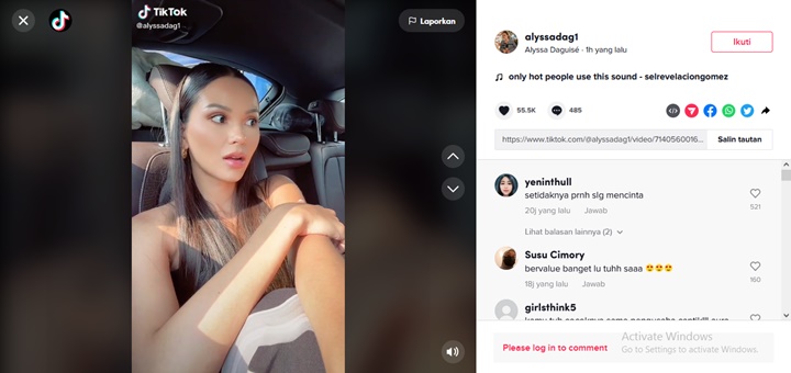 Ngode Diselingkuhi Al Ghazali, Alyssa Daguise Jawab Savage \'Ditanya\' Soal Pacar
