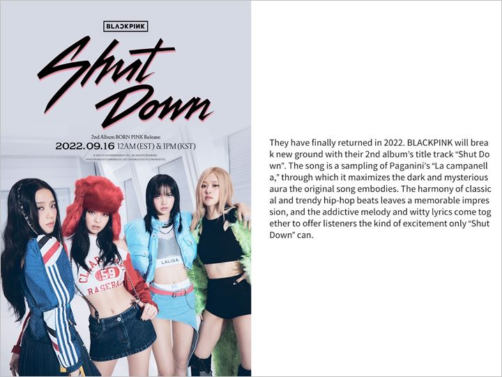 Title Track \'Shut Down\' di Album Baru BLACKPINK Ternyata Simpan Fakta Mengesankan, Seperti Apa?