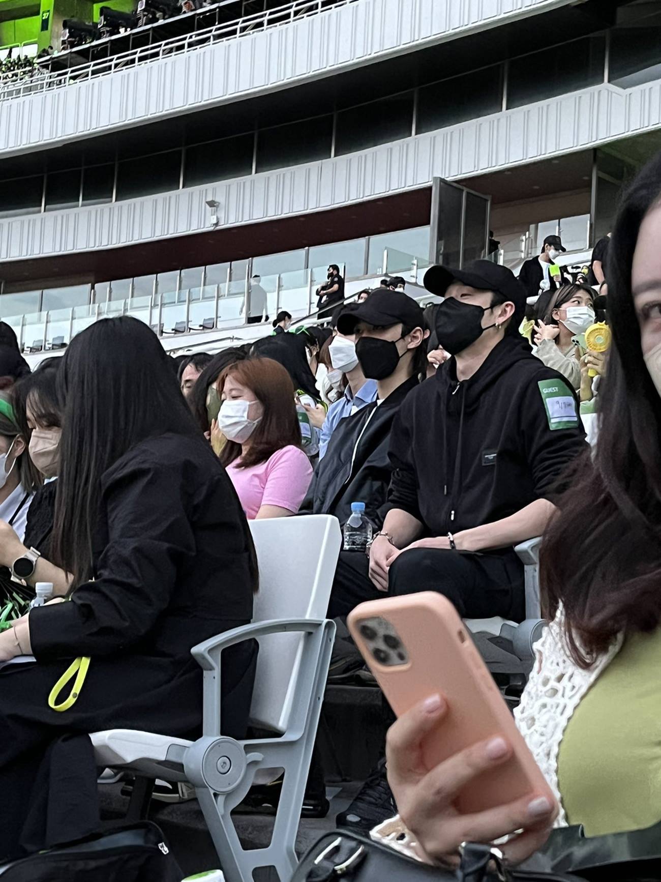 Felix dan Bang Chan Stray Kids di konser NCT Dream