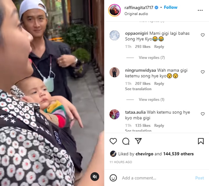 Sehotel, Nagita Slavina Heboh Ketemu Song Hye Kyo Hingga Puji Kecantikannya