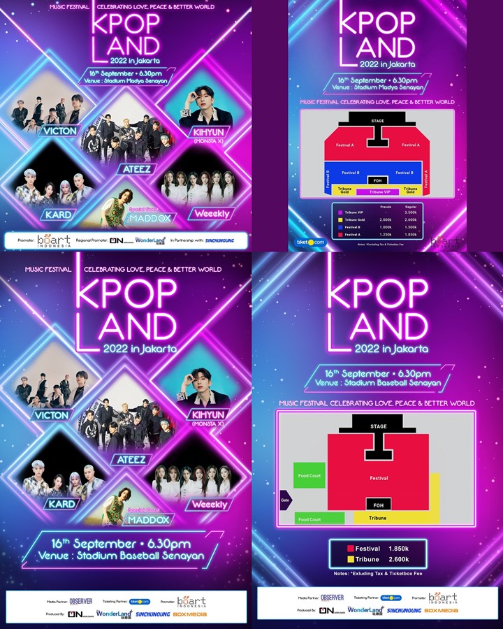 Ada ATEEZ Hingga Weeekly, KPOP LAND Jakarta Ganti Lokasi H-4 Konser