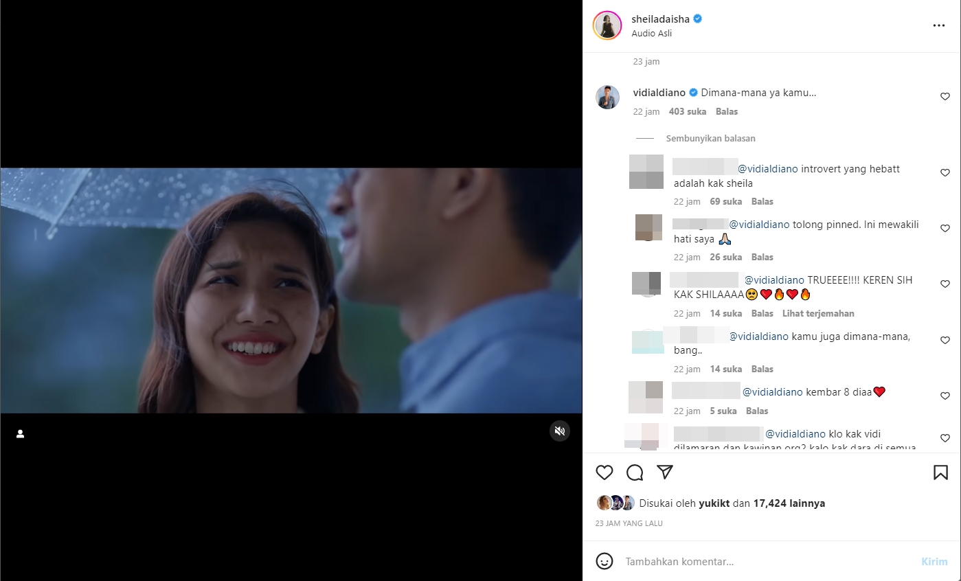Ada di Mana-Mana, Sheila Dara Susul Vidi Aldiano Dilabeli Duta Ini