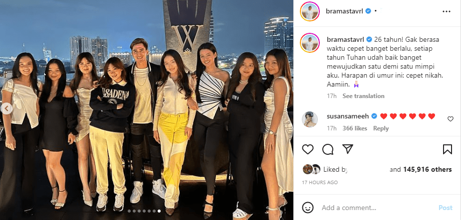 Rangkul Dua Wanita Ini Sekaligus, Verrell Bramasta Bikin Hati Fans Potek?