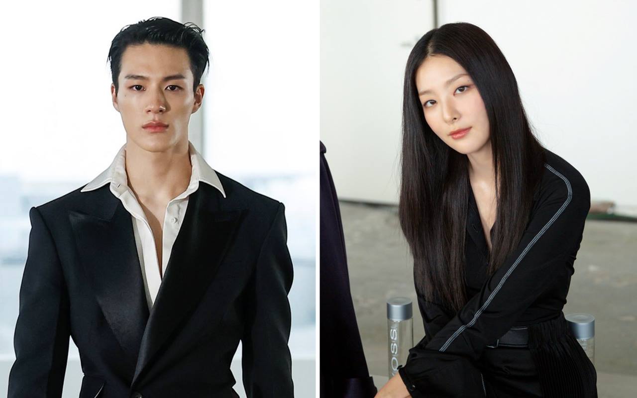 Foto Berdua, Jeno NCT Tunjukkan Sikap Gentleman ke Seulgi Red Velvet di New York Fashion Week 2022