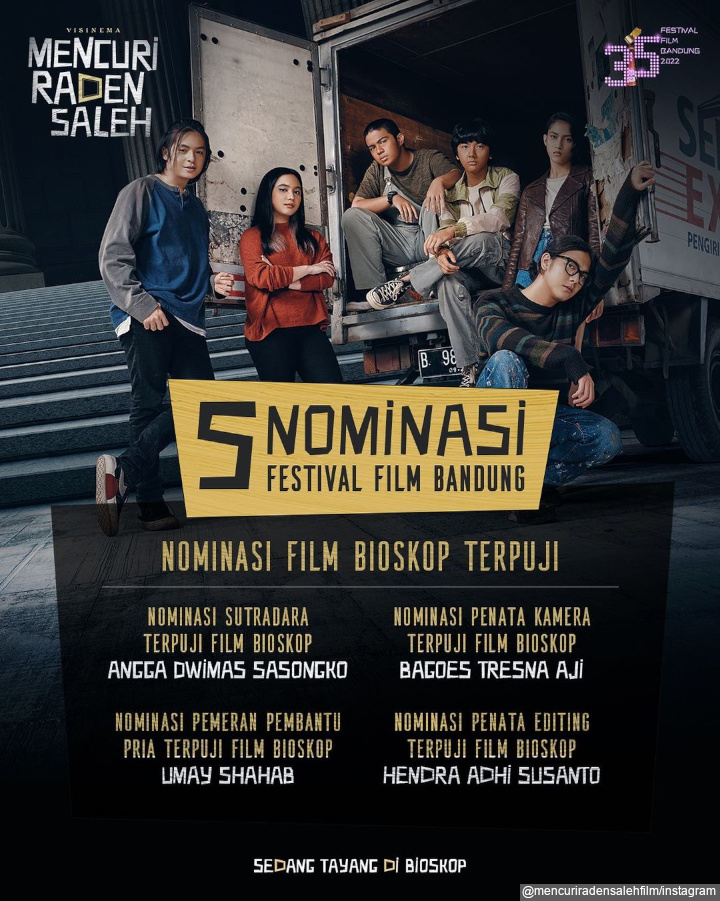  Raih 5 Nominasi di Festival Film Bandung