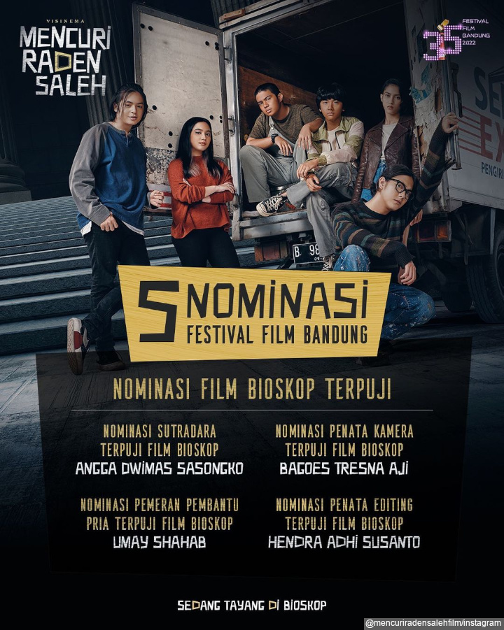 Raih 5 Nominasi di Festival Film Bandung