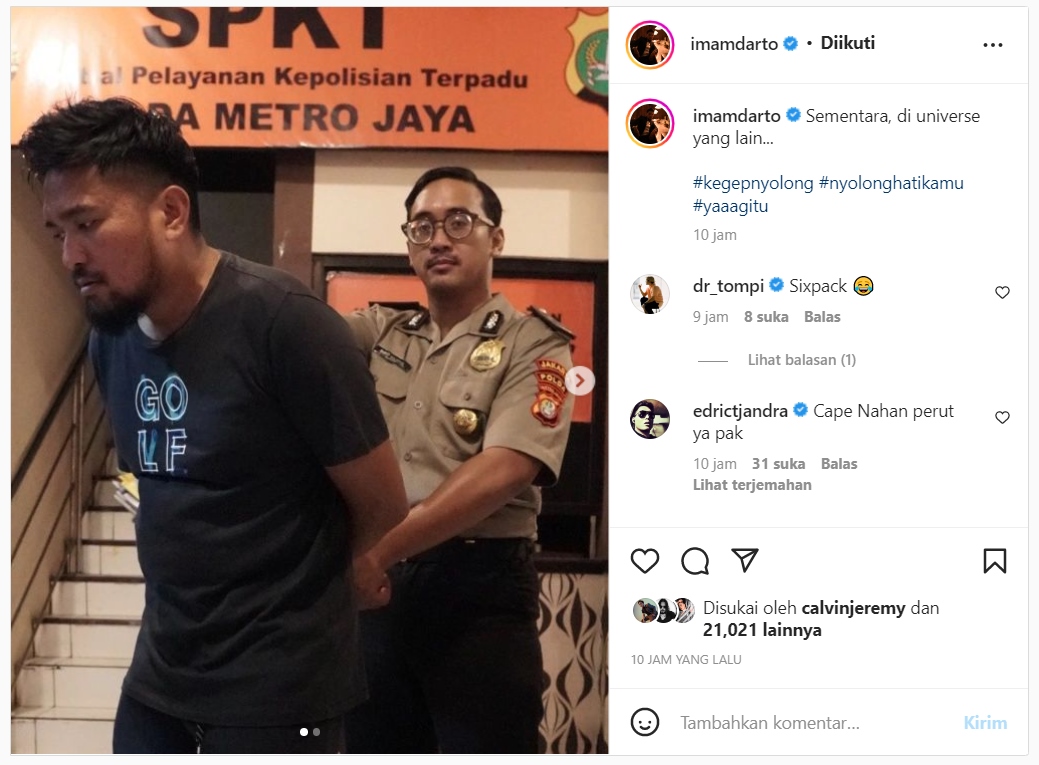 Imam Darto \'Kegep Nyolong\', Penampilan Danang dan Hal Ini Justru Lebih Disorot