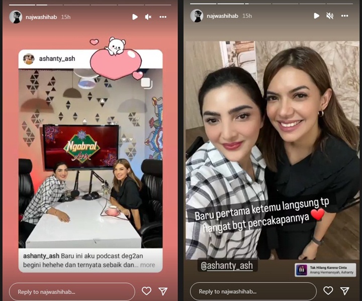 Bikin Ashanty Deg-Degan Kala Ngobrol Bareng, Najwa Shihab Justru Beri Pujian