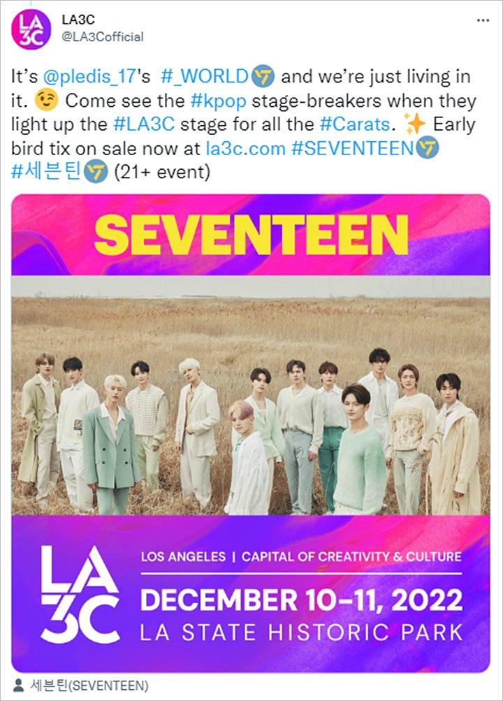 SEVENTEEN Bakal Manggung di LA Lagi Usai \'Be The Sun\', Acara 21+ Jadi Sorotan