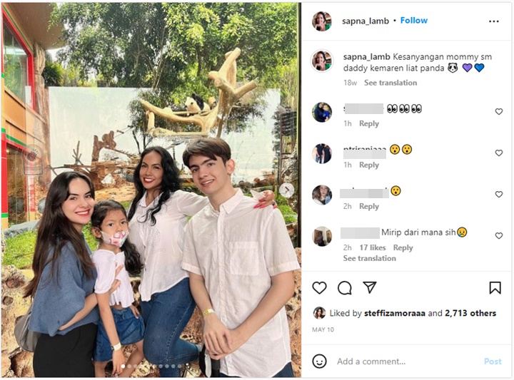 Paras Baby Shakira yang Diduga Anak Kandung Steffi Zamora Jadi Sorotan, Disebut Mirip dengan Sosok Ini