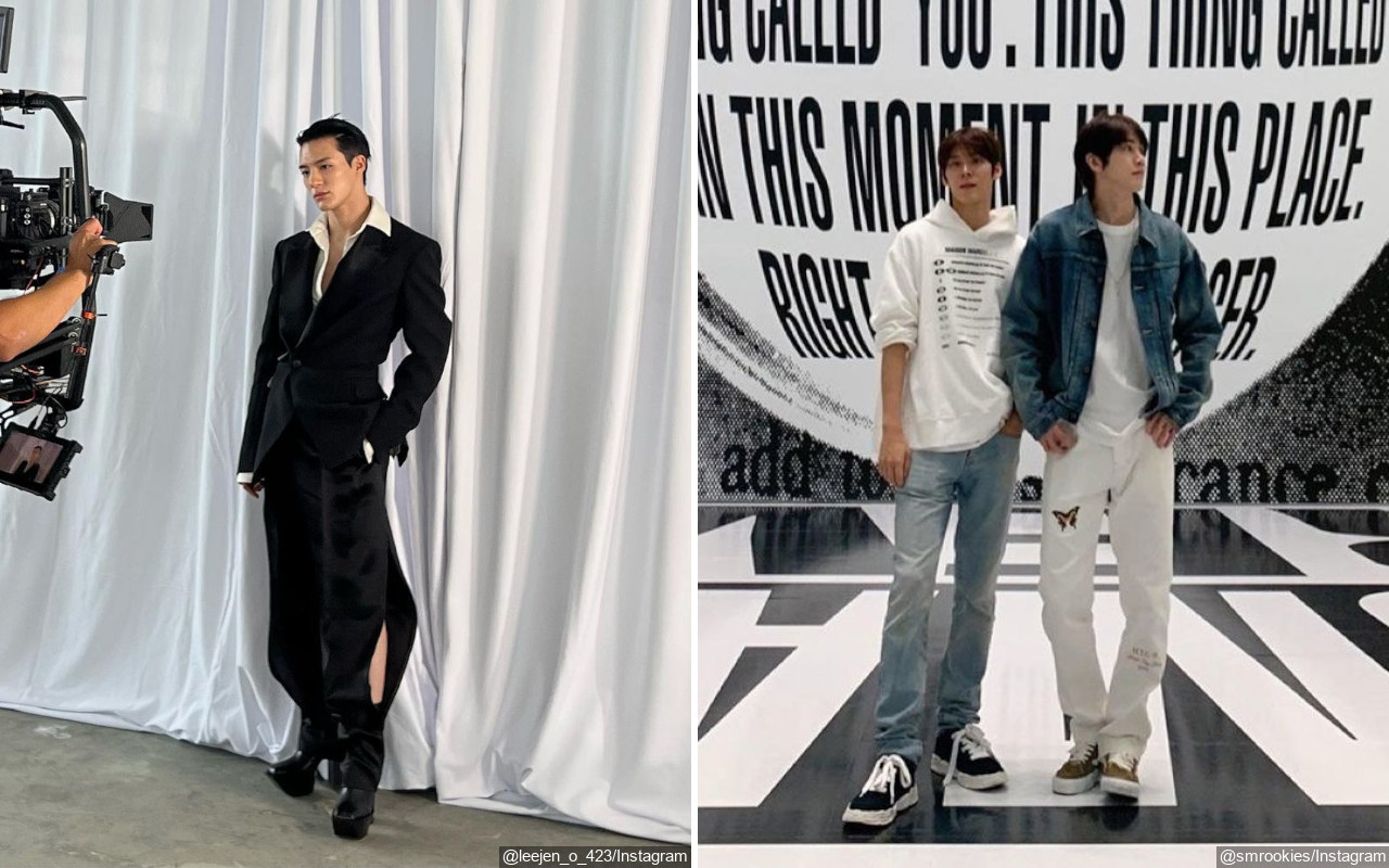 Intip Perubahan Fashion Airport Jeno NCT & Shohei-Eunseok SMROOKIES dari NY, Berangkat-Pulang Beda?