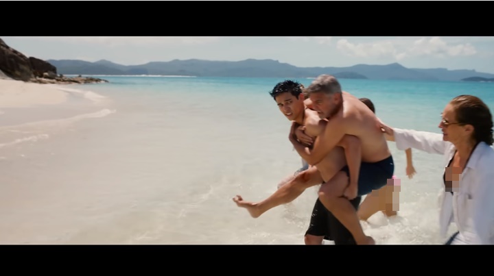 Bikin Khawatir, Maxime Bouttier Gendong George Clooney Selama 3 Jam di \'Ticket To Paradise\'
