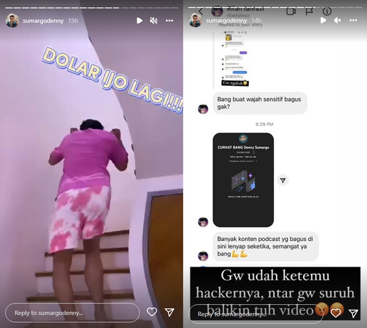Denny Sumargo Girang Akun YouTube Akhirnya Balik Lagi, Sempat Interogasi Hacker?