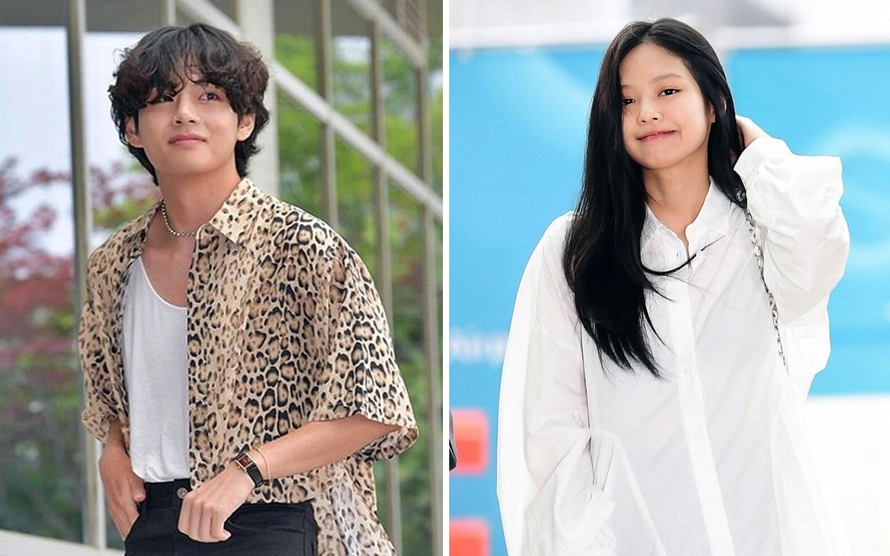 Ekspresi 'Saksi Mata' Yang Lihat Langsung V BTS Cium Jennie BLACKPINK