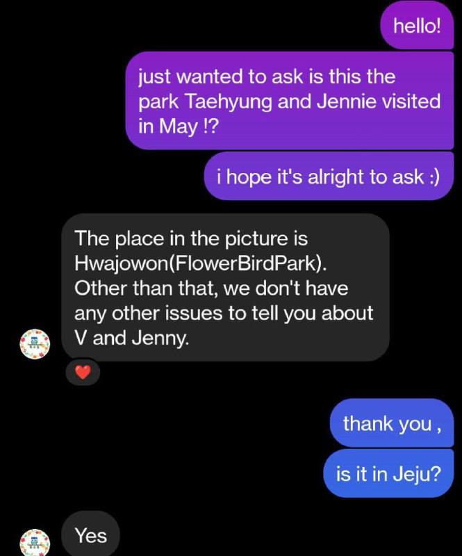 Pernyataan Flower Bird Park usai potret kencan V BTS dan Jennie BLACKPINK tersebar
