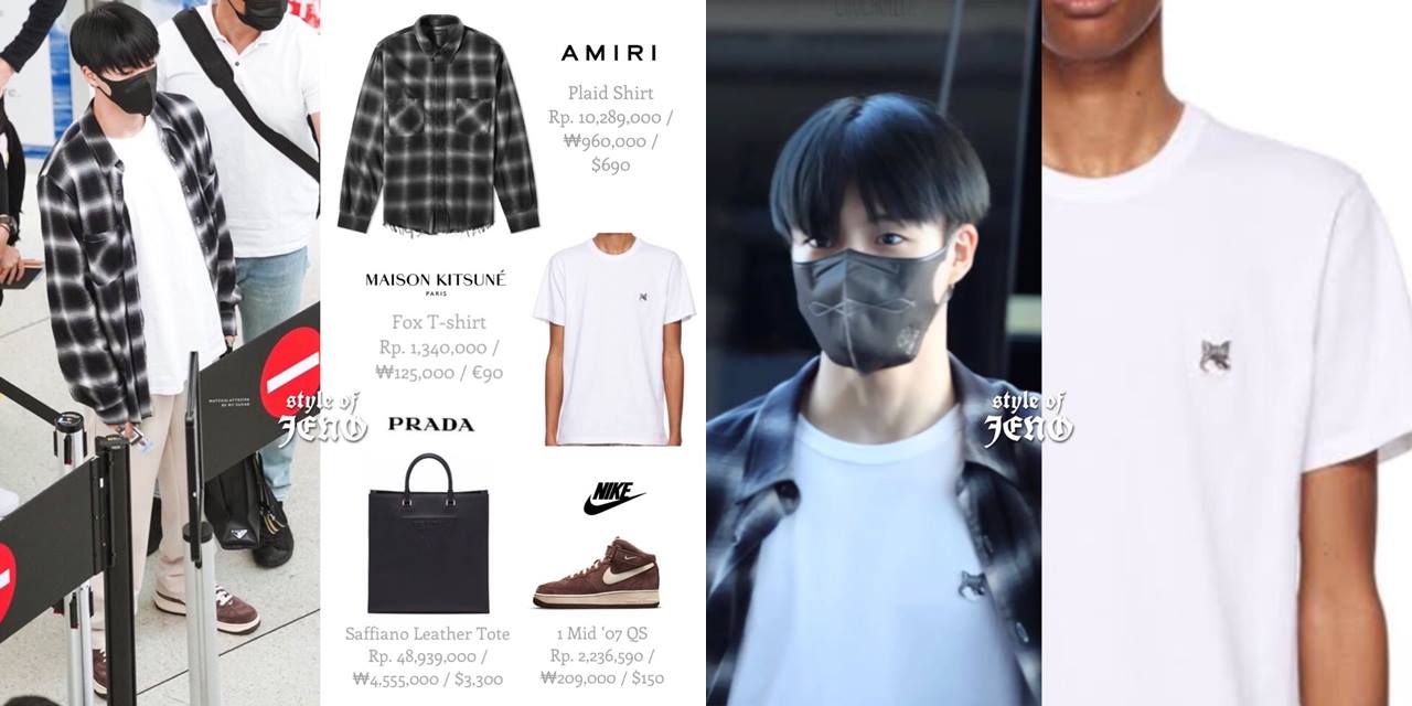 Detail harga fashion airport Jeno NCT
