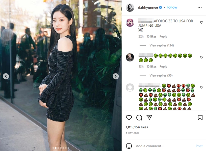 Instagram Dahyun TWICE Mendadak Dipenuhi Komentar Buruk, Ini Pemicunya
