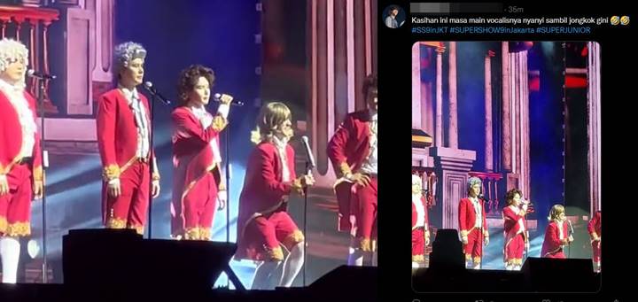 Yesung SuJu Hampir Nyanyi Sambil Jongkok di Super Show 9 Jakarta