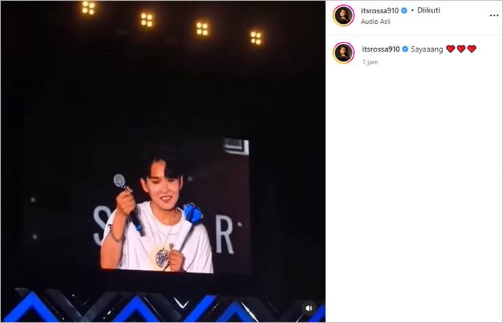 Rossa Gercep Bereaksi Usai Ryeowook Super Junior Nyanyikan Lagu Miliknya Ini