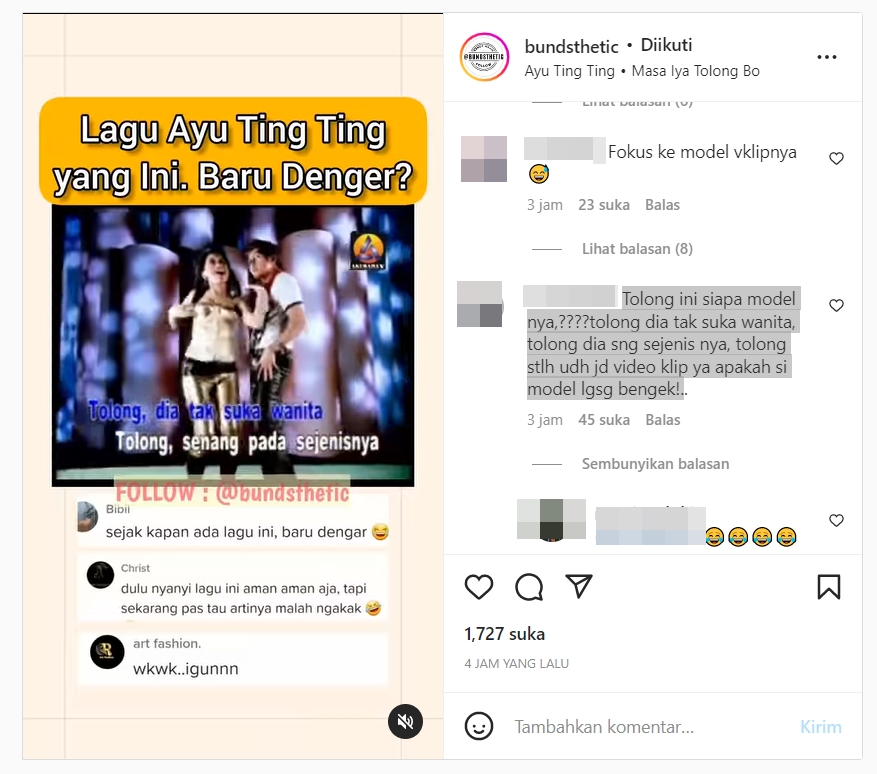 Lagu Jadul Ayu Ting Ting Ini Mendadak Viral di Medsos