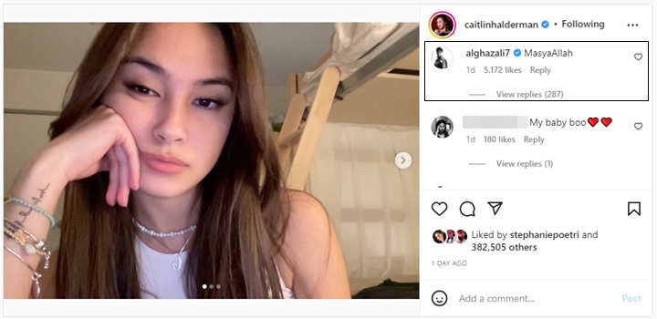 Putus dari Alyssa Daguise, Komentar \'Masyaallah\' Al Ghazali di Foto Artis Cantik Ini Bikin Heboh