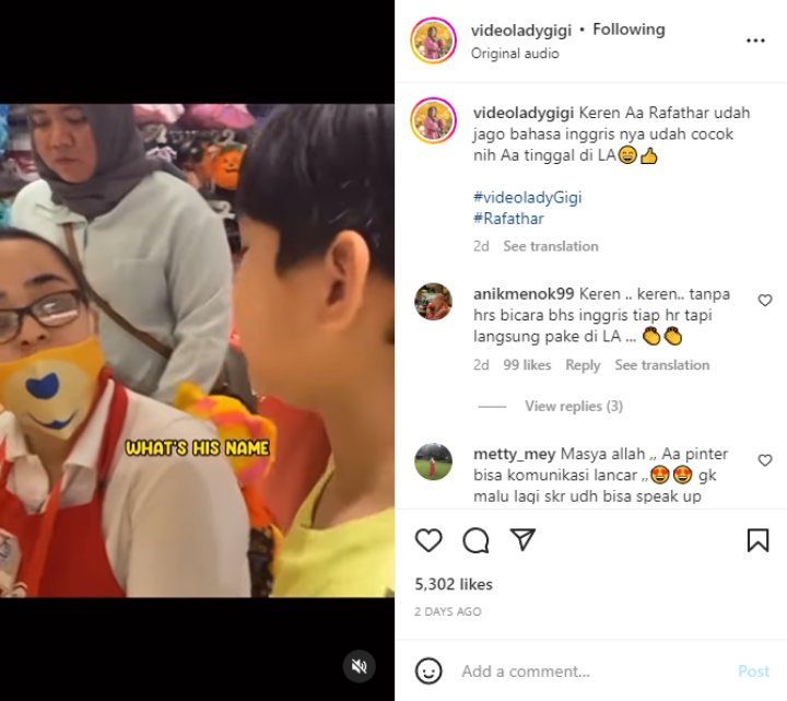 Rafathar Ternyata Jago Bahasa Inggris, Nagita Slavina Pakai Kalung Mirip Mainan Anak TK - Topik Pagi