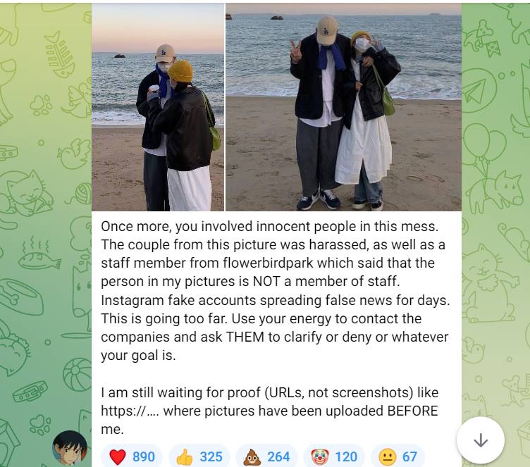 Gurumi Haribo mengungkapkan banyak pihak dihujat efek isu kencan V BTS dan Jennie BLACKPINK