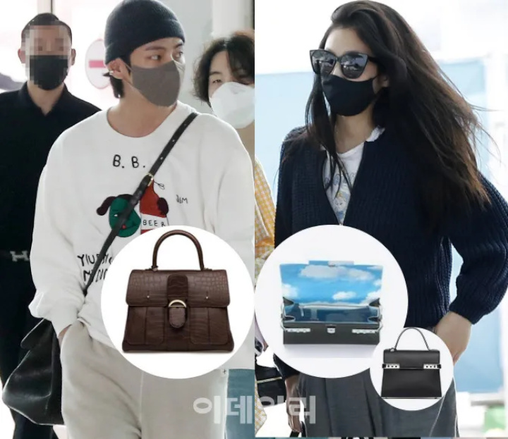 V BTS dan Jennie BLACKPINK Punya Tas Mahal dari Brand Ini, Buktikan Miliki Selera Elegan yang Sama