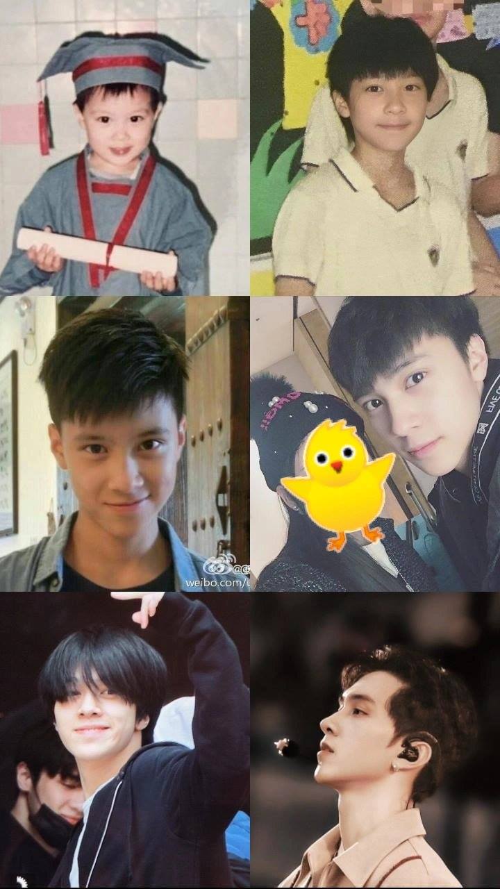 Potret Hendery NCT atau WayV dari kecil hingga dewasa