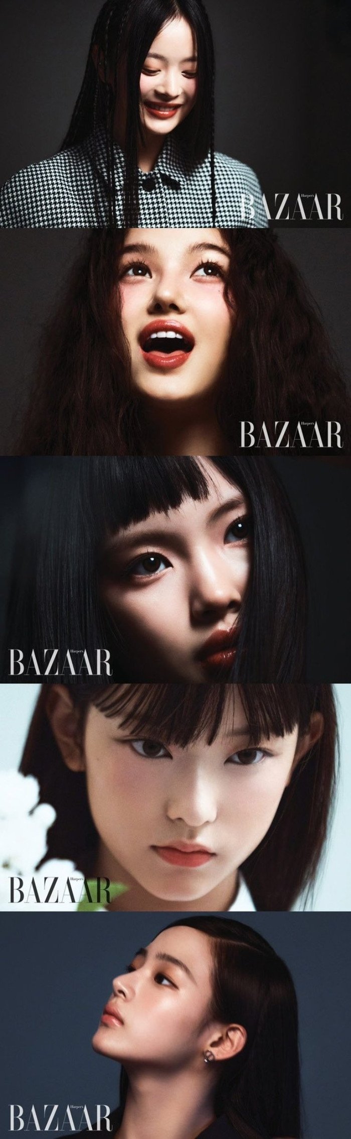 Tampilkan Sisi Lebih Dewasa, Penampilan NewJeans di Pemotretan Harper's