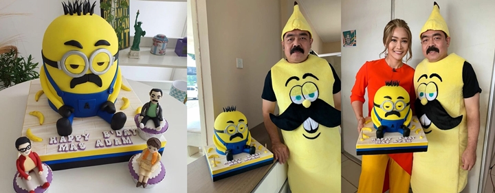 Pakai Kostum Pisang Saat Ultah