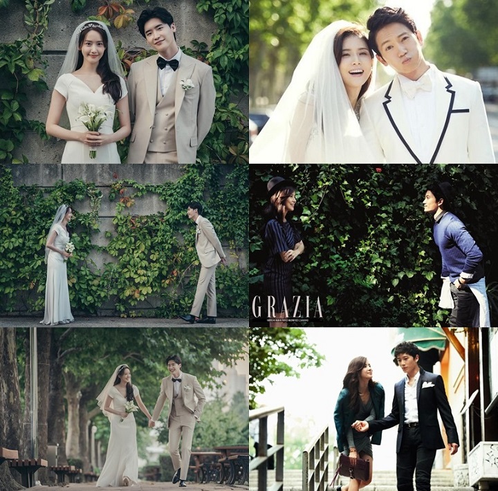 Kemiripan Foto Pernikahan Yoona-Lee Jong Suk di \'Big Mouth\' dan Ji Sung-Lee Bo Young Tuai Sorotan