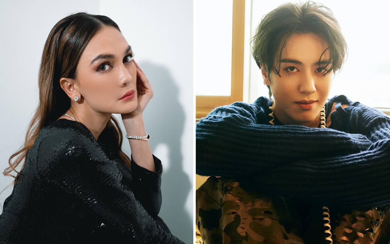 Luna Maya Tampil Serba Hitam di Milan Fashion Week, Papasan dengan Yugyeom GOT7?