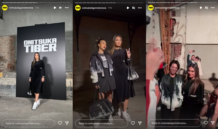 Luna Maya Tampil Serba Hitam di Milan Fashion Week, Papasan dengan Yugyeom GOT7?