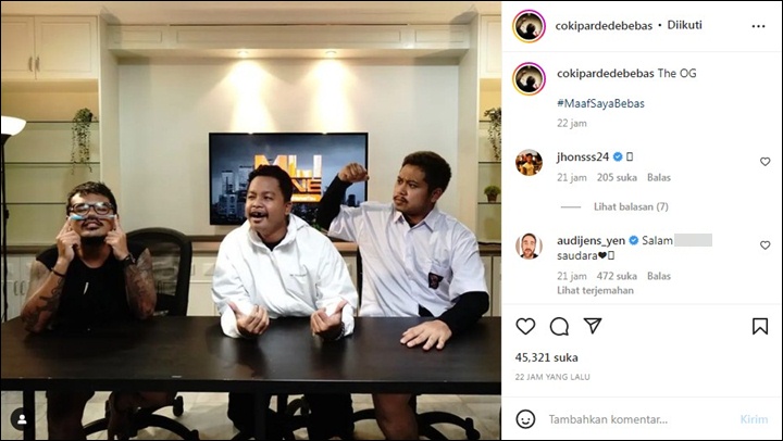 Coki Pardede Bikin Penggemar Heboh   Usai Posting Foto Bareng Sosok Ini