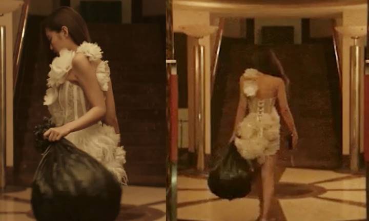 Jennie BLACKPINK Bikin Kantong Sampah Kelihatan Fashionable Bak Aksesori Mahal