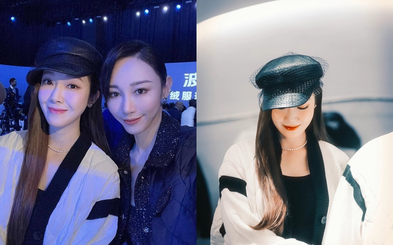 Circle Pertamanan di Tiongkok Meluas, Jessica Tampil Menawan Nan Elegan Hadiri Acara Angelababy