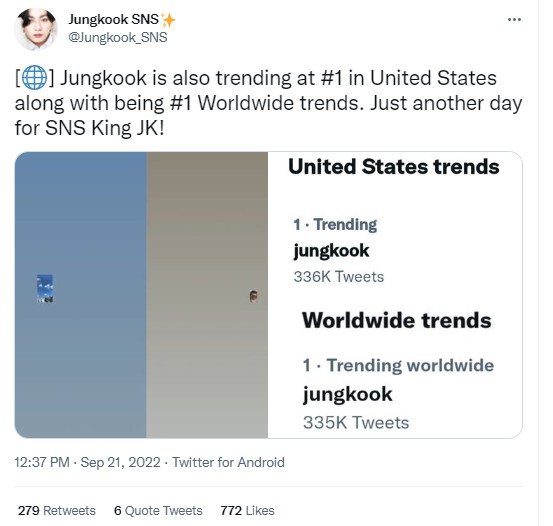 Jungkook BTS Sukses Jadi Trending di Amerika Hanya dengan Posting Video Misterius di Instagram