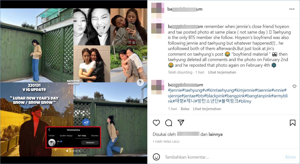 Aktivitas Instagram Jung Ho Yeon disorot