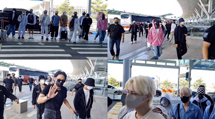 Lanjut Tur \'Be The Sun\', SEVENTEEN Tampil Segar di Bandara Menuju Jakarta