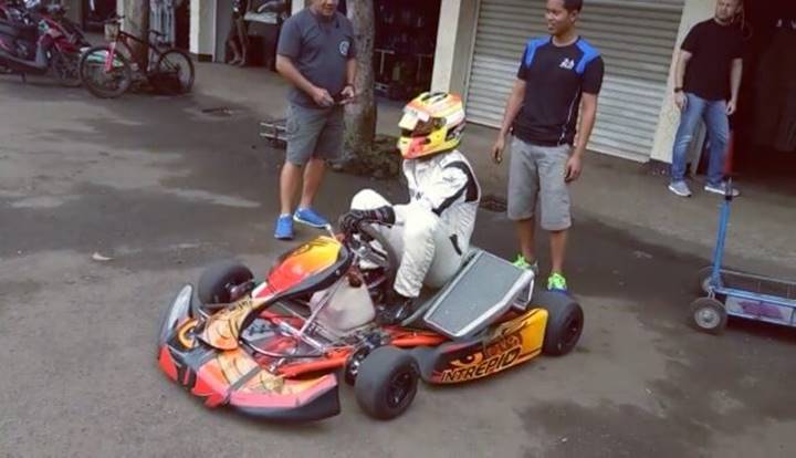 Mengawali Kariernya pada Balap Gokart