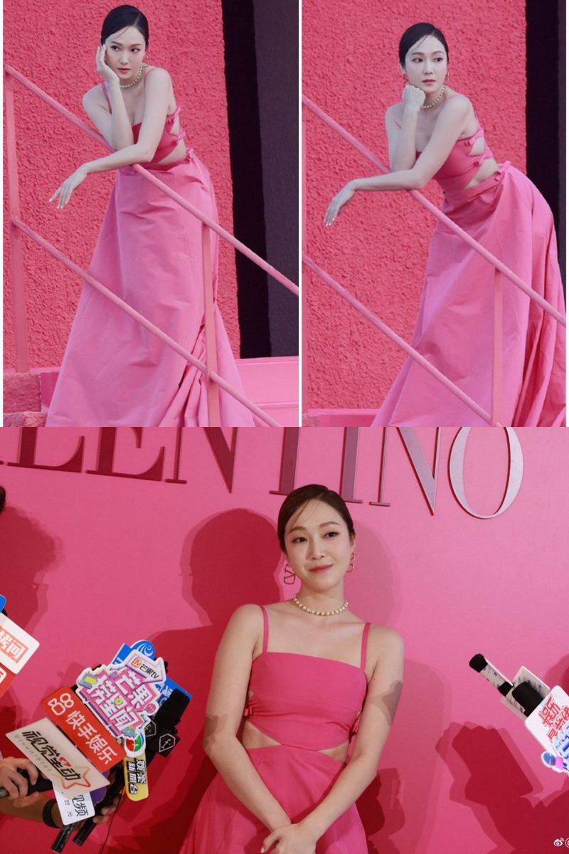Makin Eksis di Tiongkok, Jessica Jung Bikin Meleleh Tampil Bak Princess dengan Gaun Serba Pink