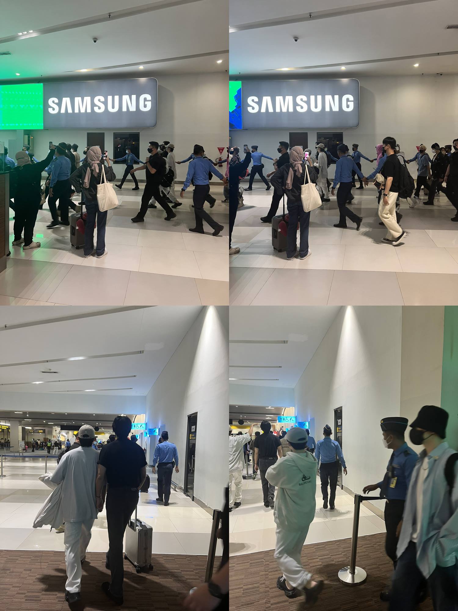 Momen SEVENTEEN di bandara Jakarta