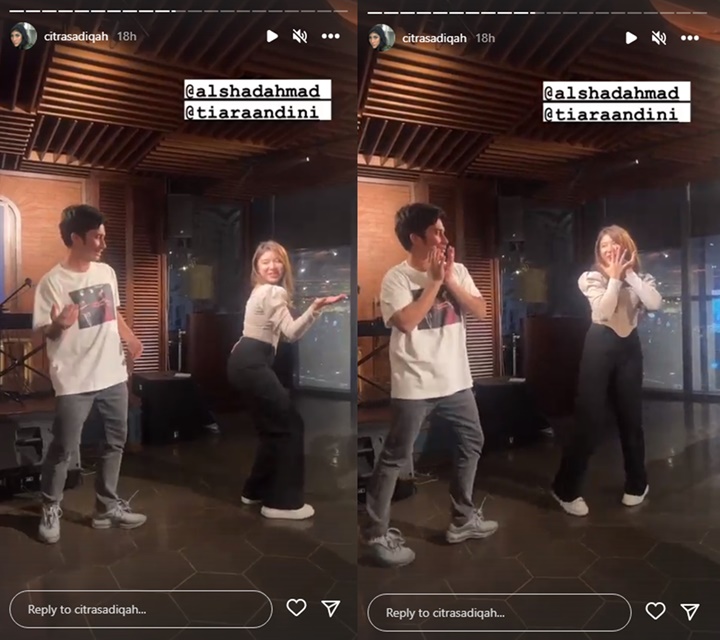 Anti Jaim, Tiara Andini Luwes Cover Dance BLACKPINK di Depan Keluarga Alshad Ahmad