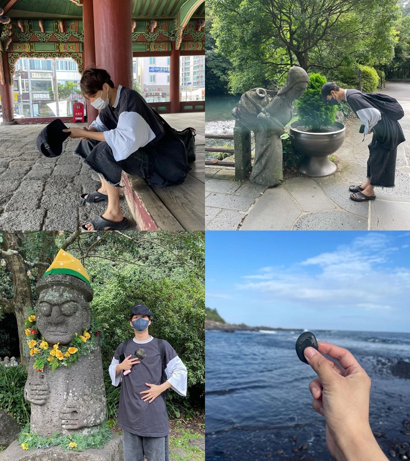  Kai EXO Asyik Liburan Sendiri di Pulau Jeju